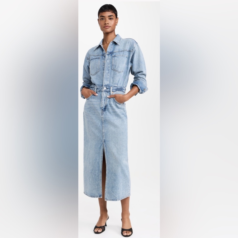 LEVI'S Western Style Denim Dress Sz 25 XS